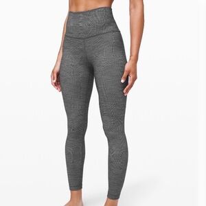 lululemon athletica High-Rise Textured Gray Leggings